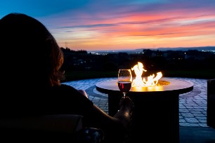 woman relaxing